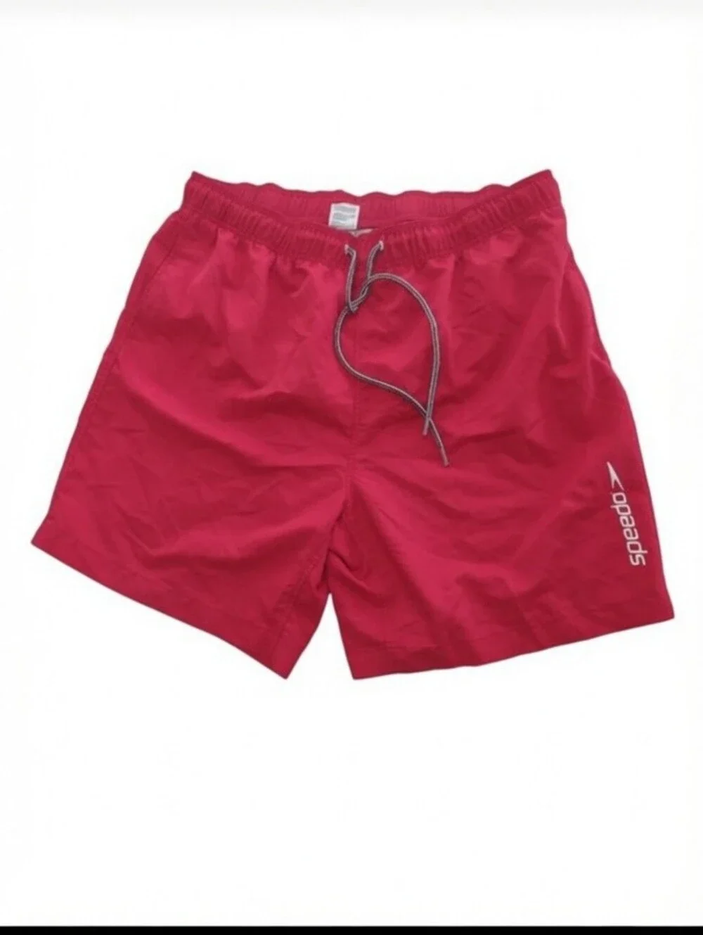 Speedo Red Board Shorts‎ XXL Classic Retro Summer Beach Casual Lightweight Surf